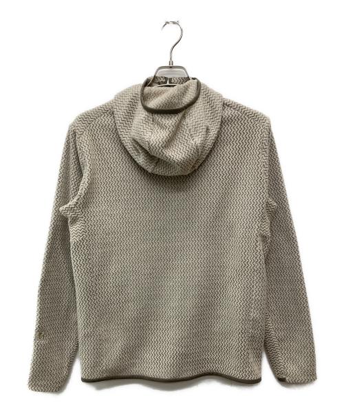 Patagonia（パタゴニア）Patagonia (パタゴニア) R1 エアフルジップフーディ ベージュ サイズ:Sの古着・服飾アイテム
