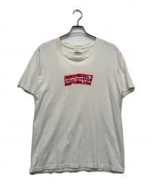 SUPREME×COMME des GARCONS SHIRT（シュプリーム×コムデギャルソンシャツ）の古着「Box Logo Tee」｜ホワイト