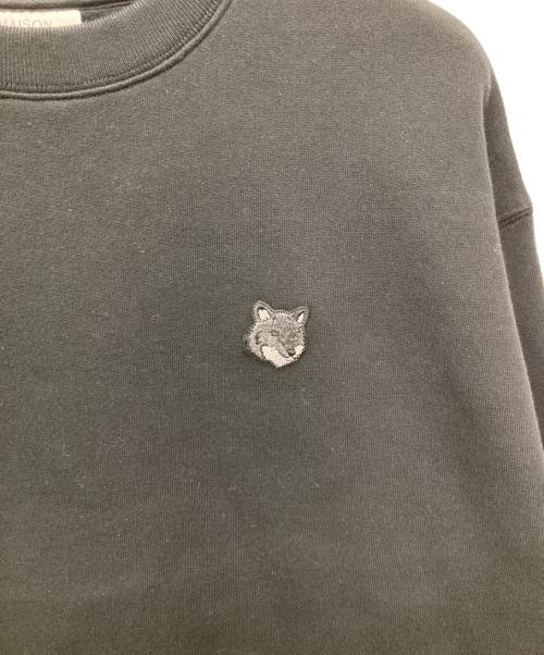 maison kitsune（メゾンキツネ）MAISON KITSUNE (メゾンキツネ) FOX HEAD PATCH ブラック サイズ:Mの古着・服飾アイテム