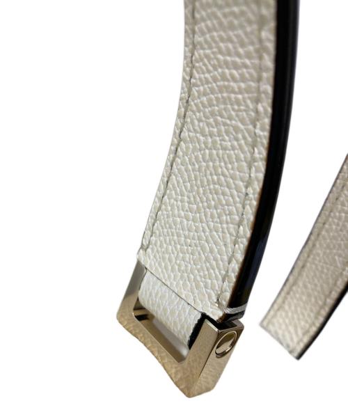 Valextra（ヴァレクストラ）Valextra (ヴァレクストラ) イジィデミニ/N 513220 ホワイトの古着・服飾アイテム