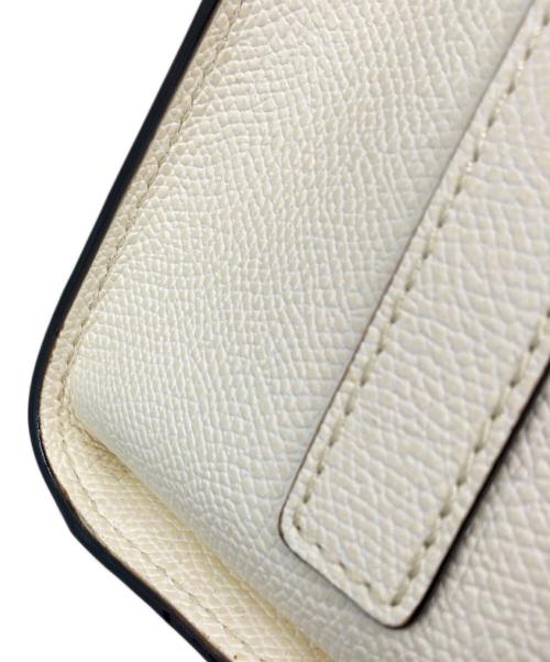 Valextra（ヴァレクストラ）Valextra (ヴァレクストラ) イジィデミニ/N 513220 ホワイトの古着・服飾アイテム