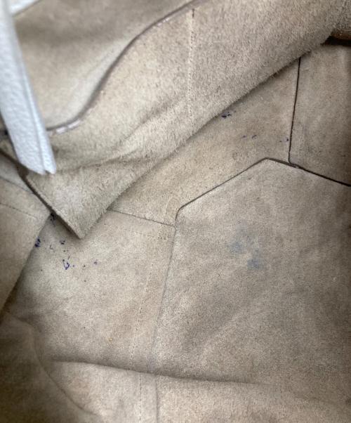 CELINE（セリーヌ）CELINE (セリーヌ) スモールカバファントム/176023 ホワイトの古着・服飾アイテム