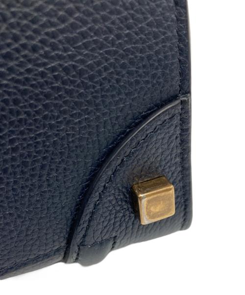 CELINE（セリーヌ）CELINE (セリーヌ) ラゲージ マイクロショッパー トートバッグ バッグ/189793 ネイビーの古着・服飾アイテム