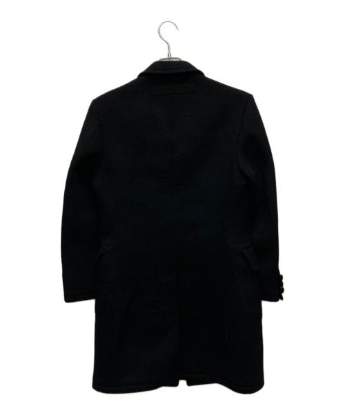 JUNYA WATANABE MAN（ジュンヤワタナベマン）JUNYA WATANABE MAN (ジュンヤワタナベマン) ウールビーバーボンディングチェスターコート/WR-C033 ブラック サイズ:ＸＳの古着・服飾アイテム