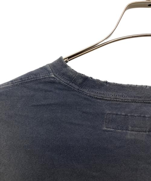 NEIGHBORHOOD（ネイバーフッド）NEIGHBORHOOD (ネイバーフッド) 23AW ダメージ&ペイント加工 ロングスリーブ Tシャツ/232OKNH-CSM03 ブラック サイズ:XLAの古着・服飾アイテム