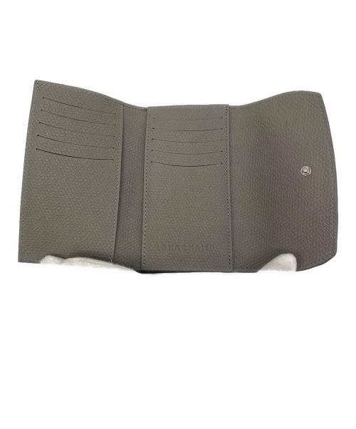 LONGCHAMP（ロンシャン）LONGCHAMP (ロンシャン) ロゾ コンパクトウォレット グレーの古着・服飾アイテム