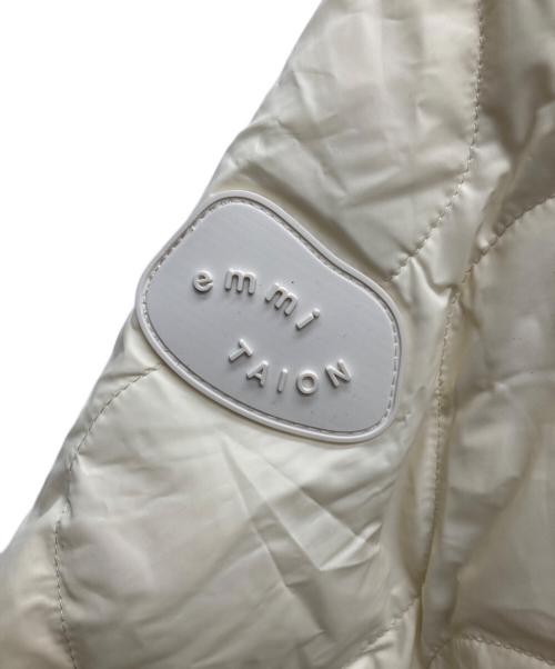 emmi（エミ）emmi (エミ) TAION (タイオン) キルティングダウンコート アイボリー サイズ:3の古着・服飾アイテム