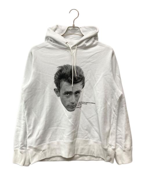 sacai（サカイ）sacai (サカイ) james dean hoody/25-0923S ホワイト サイズ:4の古着・服飾アイテム