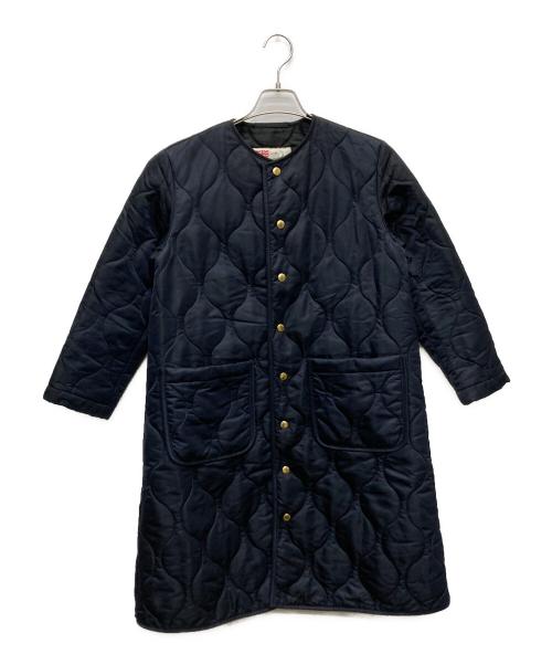 Traditional Weatherwear（トラディショナルウェザーウェア）Traditional Weatherwear (トラディショナルウェザーウェア) Spick and Span (スピック＆スパン) ARKLEY LONGキルティングコート/L222APQC00338MJ ネイビー サイズ:３２の古着・服飾アイテム