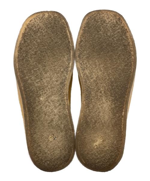 CLARKS ORIGINALS（クラークス オリジナルズ）CLARKS ORIGINALS (クラークス オリジナルズ) HIDDEN NY (ヒドゥンニューヨーク) WALLABEE CUP BOOT ベージュ サイズ:26.5の古着・服飾アイテム