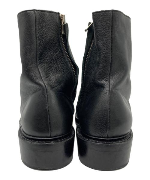 H BEAUTY&YOUTH（エイチ ビューティー&ユース）H BEAUTY&YOUTH (エイチ ビューティー&ユース) サイドジップレザーブーツ ブラック サイズ:8の古着・服飾アイテム
