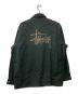 STUSSY OUTER GEAR (ステューシー アウターギア) ナイロンコーチジャケット グリーン サイズ:L：18000円