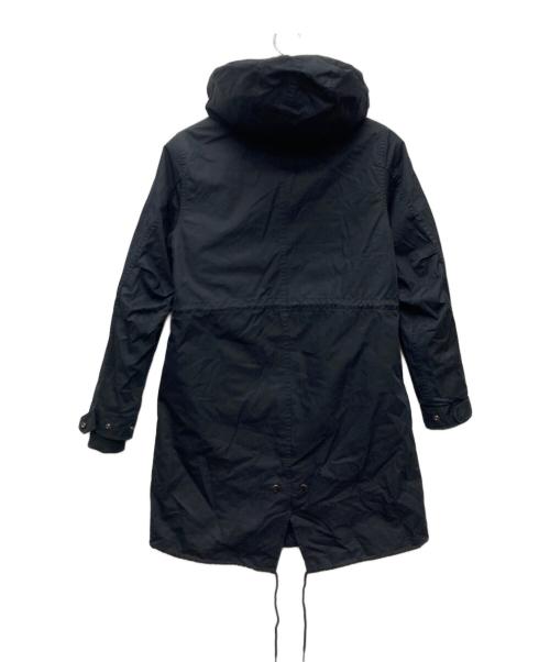 FRED PERRY（フレッドペリー）FRED PERRY (フレッドペリー) ジップインライナーフィッシュテールパーカー ブラック サイズ:34の古着・服飾アイテム