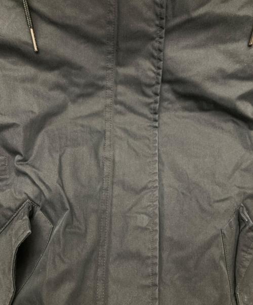 FRED PERRY（フレッドペリー）FRED PERRY (フレッドペリー) ジップインライナーフィッシュテールパーカー ブラック サイズ:34の古着・服飾アイテム