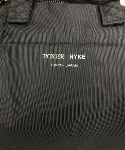 PORTER（ポーター）PORTER (ポーター) HYKE (ハイク) HELMET BAG/386-19562 ブラックの古着・服飾アイテム