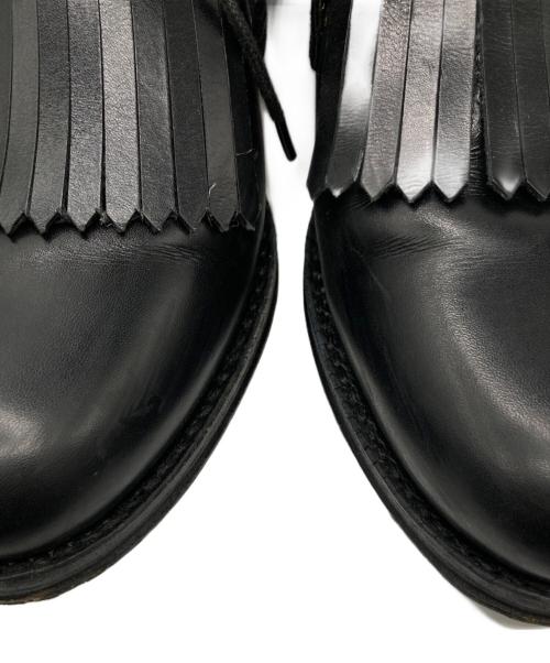 Jalan Sriwijaya（ジャランスリウァヤ）Jalan Sriwijaya (ジャランスリウァヤ) ABAHOUSE (アバハウス) 別注キルトローファー/98852 18045 ブラック サイズ:UK8の古着・服飾アイテム