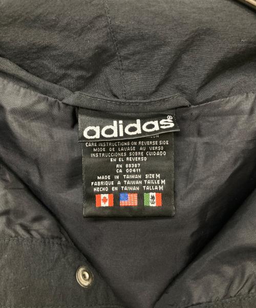 adidas（アディダス）adidas (アディダス) アノラックパーカー ブラック サイズ:Mの古着・服飾アイテム
