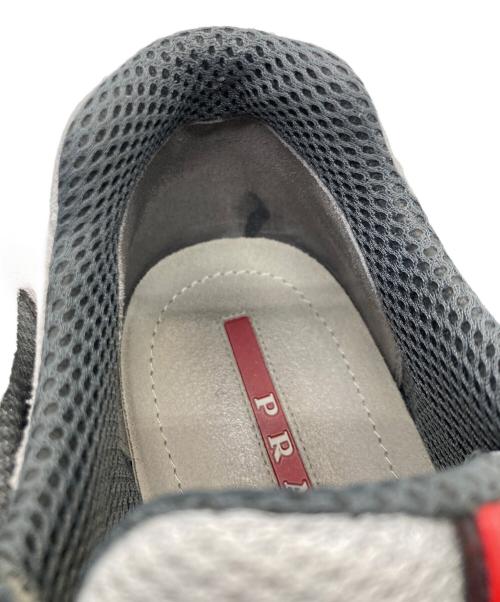 PRADA SPORTS（プラダスポーツ）PRADA SPORTS (プラダスポーツ) アメリカズカップ オリジナルスニーカー ネイビー×グレー サイズ:6 1/2の古着・服飾アイテム