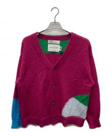 DAIRIKU（ダイリク）の古着「NANA Mohair Cardigan」｜ショッキングピンク