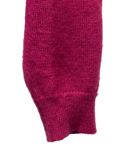 DAIRIKU（ダイリク）DAIRIKU (ダイリク) NANA Mohair Cardigan ショッキングピンク サイズ:Fの古着・服飾アイテム