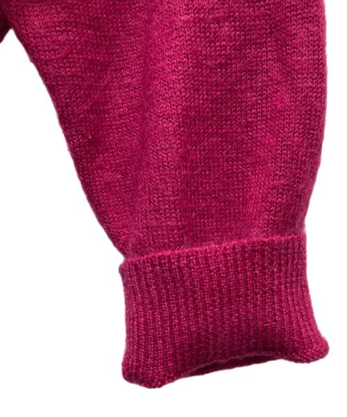 DAIRIKU（ダイリク）DAIRIKU (ダイリク) NANA Mohair Cardigan ショッキングピンク サイズ:Fの古着・服飾アイテム