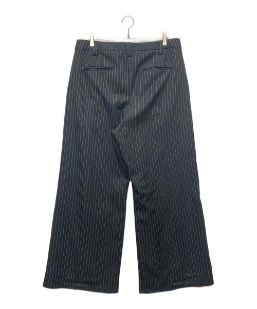 Jaded London（ジェイデッドロンドン）Jaded London (ジェイデッドロンドン) ストライプスラックス ブラック サイズ:34の古着・服飾アイテム