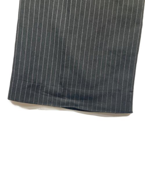 Jaded London（ジェイデッドロンドン）Jaded London (ジェイデッドロンドン) ストライプスラックス ブラック サイズ:34の古着・服飾アイテム