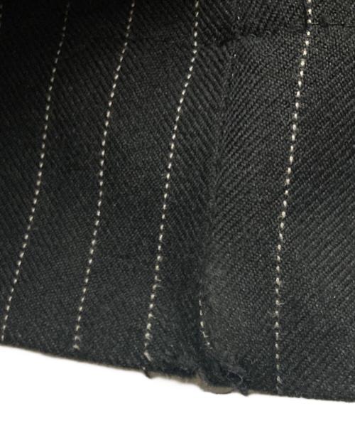 Jaded London（ジェイデッドロンドン）Jaded London (ジェイデッドロンドン) ストライプスラックス ブラック サイズ:34の古着・服飾アイテム