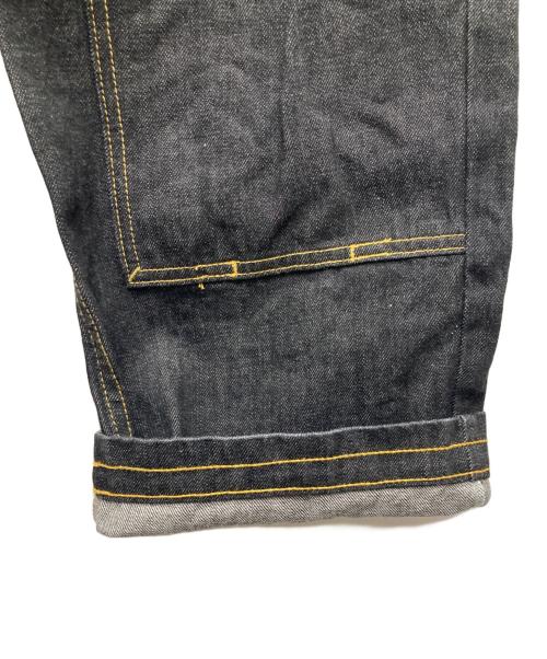 COMMONEDUCATION（コモンエデュケーション）COMMONEDUCATION (コモンエデュケーション) ONE WASH DEIM DOUBLE KNEE インディゴ サイズ:Lの古着・服飾アイテム