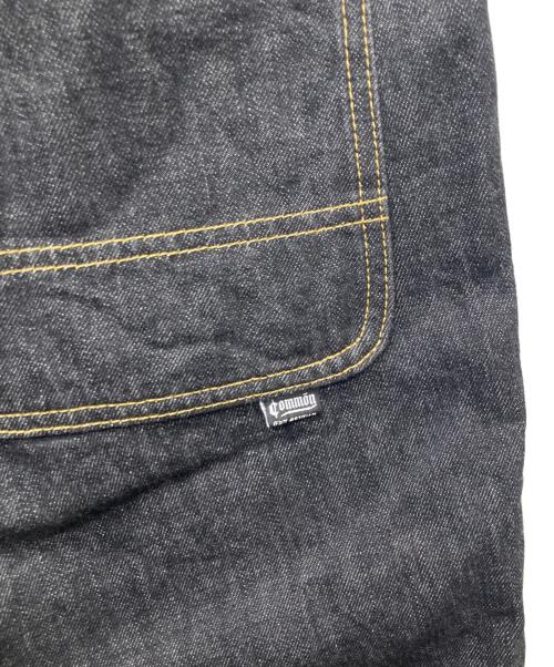 COMMONEDUCATION（コモンエデュケーション）COMMONEDUCATION (コモンエデュケーション) ONE WASH DEIM DOUBLE KNEE インディゴ サイズ:Lの古着・服飾アイテム