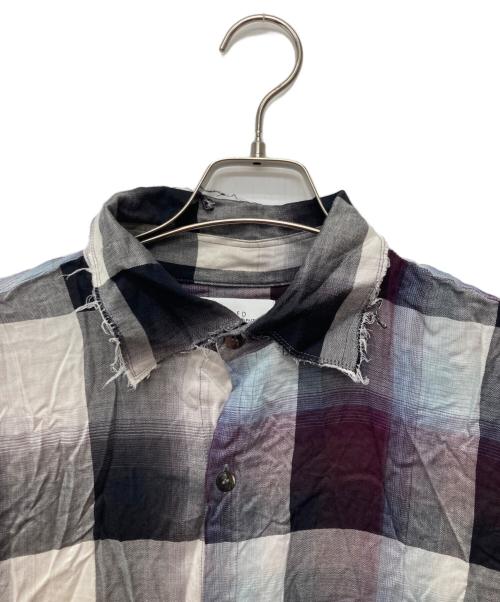 UNUSED（アンユーズド）UNUSED (アンユーズド) SUGARHILL (シュガーヒル) 22ssオンブレチェックシャツ/US2150 サイズ:2の古着・服飾アイテム