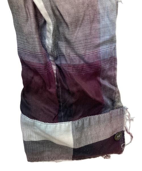 UNUSED（アンユーズド）UNUSED (アンユーズド) SUGARHILL (シュガーヒル) 22ssオンブレチェックシャツ/US2150 サイズ:2の古着・服飾アイテム