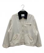 AMBUSHアンブッシュ）の古着「ジップアップコットンジャケット/BMEA005F20FAB001」｜ホワイト