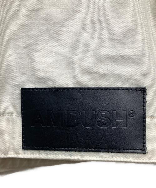 AMBUSH（アンブッシュ）AMBUSH (アンブッシュ) ジップアップコットンジャケット/BMEA005F20FAB001 ホワイト サイズ:２の古着・服飾アイテム