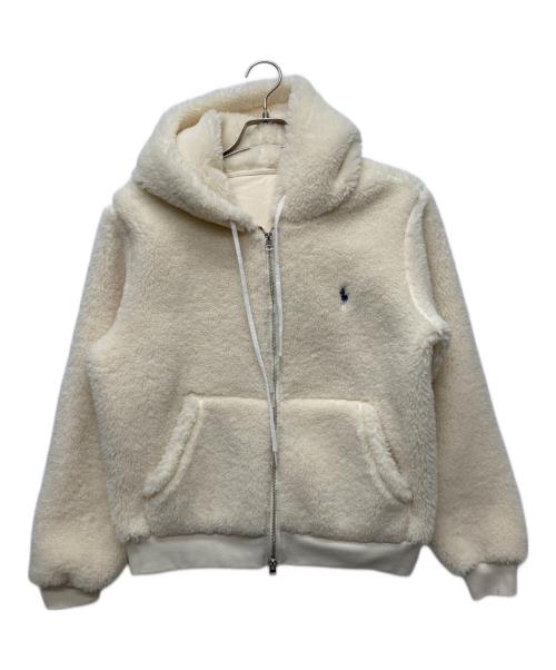 RALPH LAUREN（ラルフローレン）RALPH LAUREN (ラルフローレン) テディ パーカー ホワイト サイズ:Mの古着・服飾アイテム