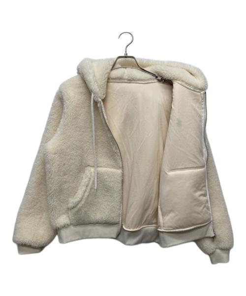 RALPH LAUREN（ラルフローレン）RALPH LAUREN (ラルフローレン) テディ パーカー ホワイト サイズ:Mの古着・服飾アイテム