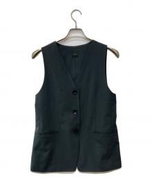 Spick and Span（スピック＆スパン）の古着「ウーステッドジレ」｜グレー