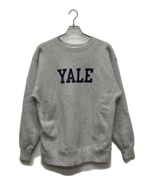 Champion REVERSE WEAVE（チャンピオン リバース ウィーブ）Champion REVERSE WEAVE (チャンピオン リバース ウィーブ) YALE クルーネックスウェットシャツ/C3-S026 グレー サイズ:X-LARGEの古着・服飾アイテム