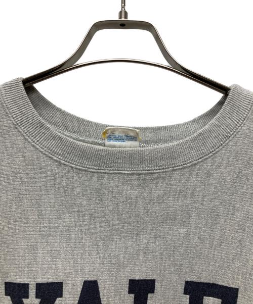 Champion REVERSE WEAVE（チャンピオン リバース ウィーブ）Champion REVERSE WEAVE (チャンピオン リバース ウィーブ) YALE クルーネックスウェットシャツ/C3-S026 グレー サイズ:X-LARGEの古着・服飾アイテム
