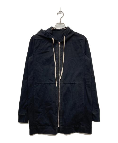 RICK OWENS（リックオウエンス）RICK OWENS (リックオウエンス) LS DRAWSTRING HOODIE/RU17F8288-BA ブラック サイズ:S ITの古着・服飾アイテム