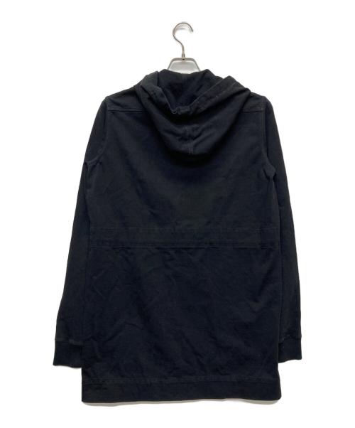RICK OWENS（リックオウエンス）RICK OWENS (リックオウエンス) LS DRAWSTRING HOODIE/RU17F8288-BA ブラック サイズ:S ITの古着・服飾アイテム