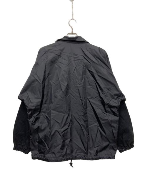 BALENCIAGA（バレンシアガ）BALENCIAGA (バレンシアガ) Nylon Logo Denim Jacket/529213 TBQ03 ブラック サイズ:38の古着・服飾アイテム