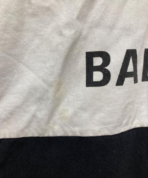 BALENCIAGA（バレンシアガ）BALENCIAGA (バレンシアガ) Nylon Logo Denim Jacket/529213 TBQ03 ブラック サイズ:38の古着・服飾アイテム