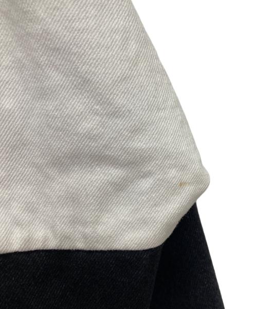 BALENCIAGA（バレンシアガ）BALENCIAGA (バレンシアガ) Nylon Logo Denim Jacket/529213 TBQ03 ブラック サイズ:38の古着・服飾アイテム