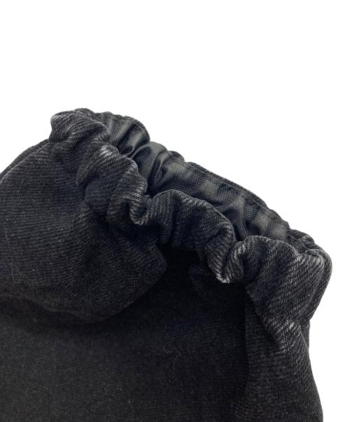 BALENCIAGA（バレンシアガ）BALENCIAGA (バレンシアガ) Nylon Logo Denim Jacket/529213 TBQ03 ブラック サイズ:38の古着・服飾アイテム