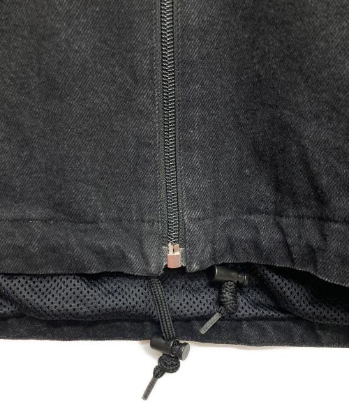 BALENCIAGA（バレンシアガ）BALENCIAGA (バレンシアガ) Nylon Logo Denim Jacket/529213 TBQ03 ブラック サイズ:38の古着・服飾アイテム