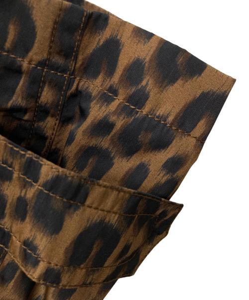 LOUIS VUITTON（ルイ ヴィトン）LOUIS VUITTON (ルイ ヴィトン) レオパードトレンチコート/RW112W WTCO03PS4 ブラウン サイズ:34の古着・服飾アイテム