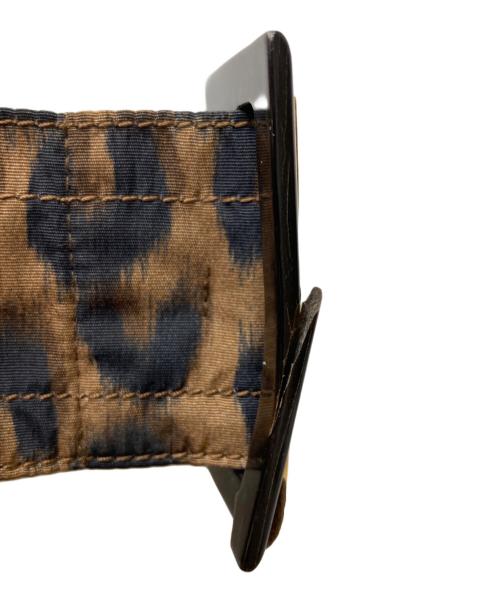 LOUIS VUITTON（ルイ ヴィトン）LOUIS VUITTON (ルイ ヴィトン) レオパードトレンチコート/RW112W WTCO03PS4 ブラウン サイズ:34の古着・服飾アイテム