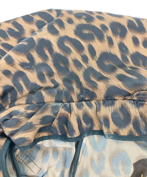 LOUIS VUITTON（ルイ ヴィトン）LOUIS VUITTON (ルイ ヴィトン) レオパードトレンチコート/RW112W WTCO03PS4 ブラウン サイズ:34の古着・服飾アイテム