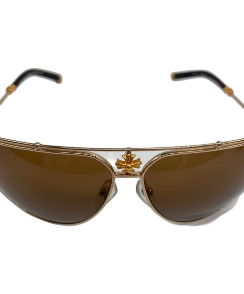 CHROME HEARTS（クロムハーツ）CHROME HEARTS (クロムハーツ) KUFANNAW II サングラス ゴールド サイズ:66□11-130の古着・服飾アイテム